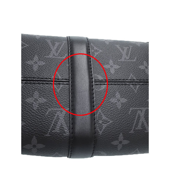 Louis Vuitton Eclipse City Keepall Shoulder Bag Black - Picture 6 of 9